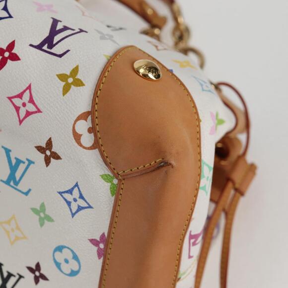 LOUIS VUITTON Monogram Multicolor Ursula Tote Bag White M40123 - Picture 15 of 16